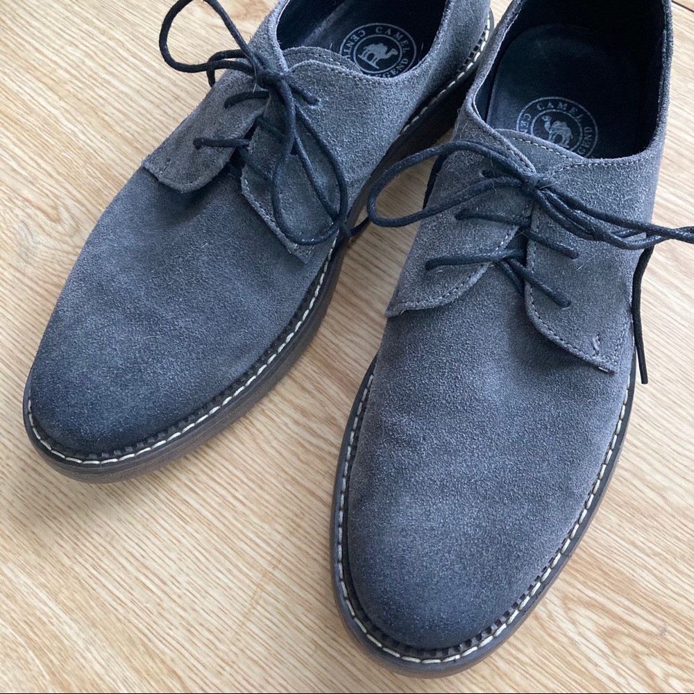 Camel Suede Derbys 9